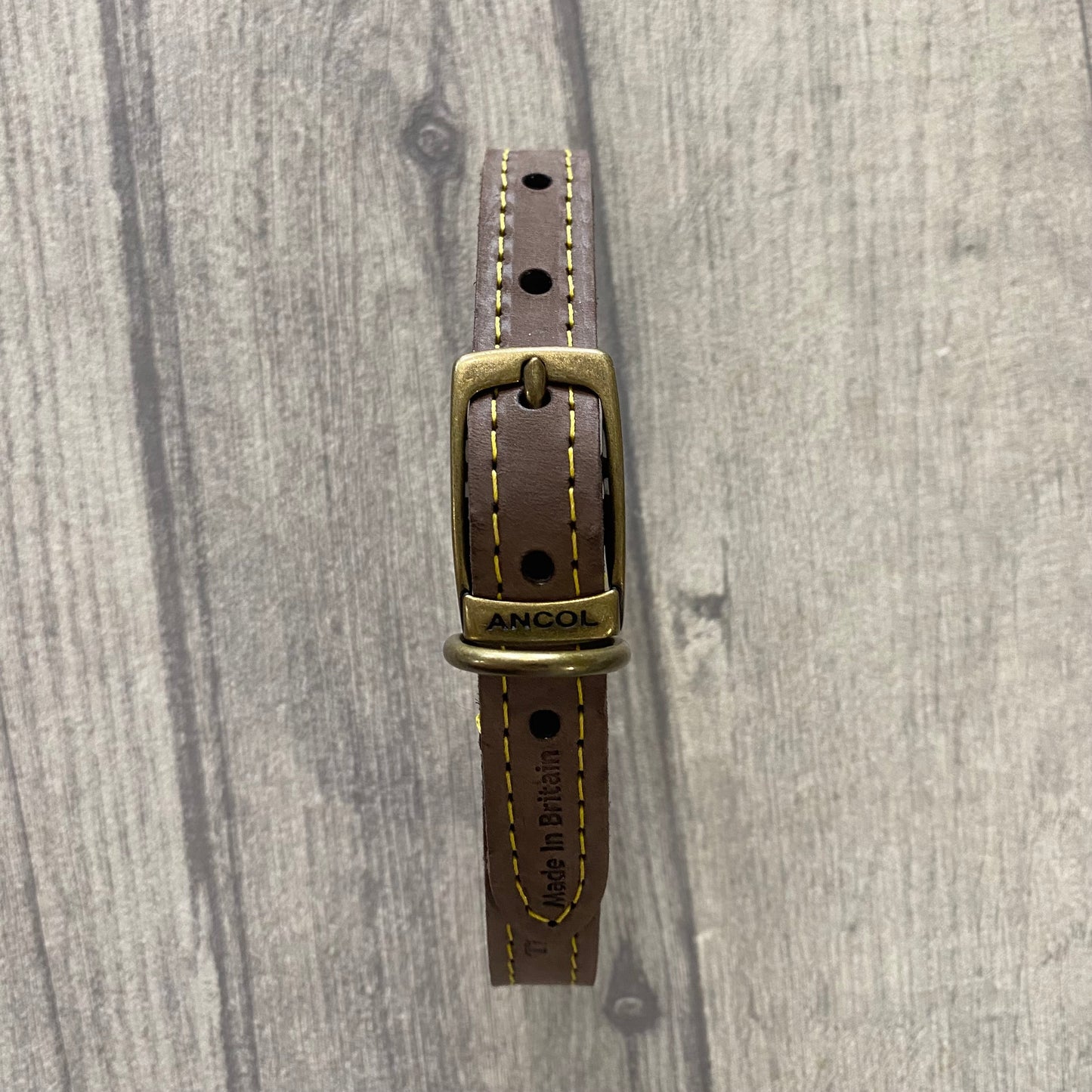 Timberwolf Leather Collars