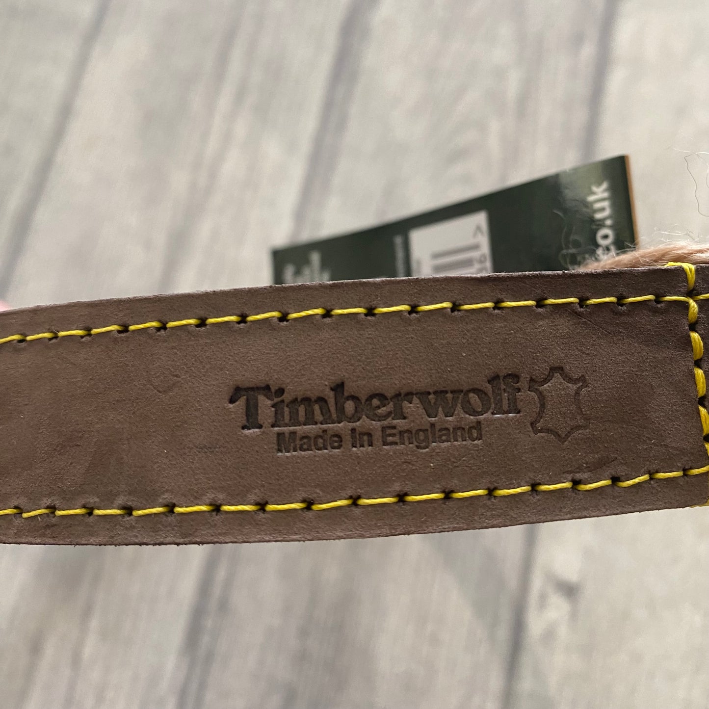 Timberwolf Leather Collars