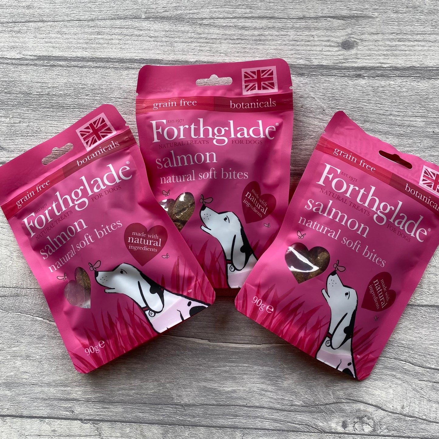 Forthglade Salmon Natural Soft Bite Treats