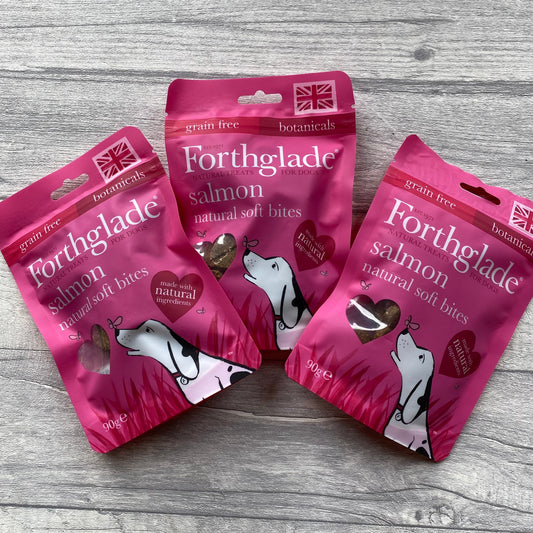 Forthglade Salmon Natural Soft Bite Treats
