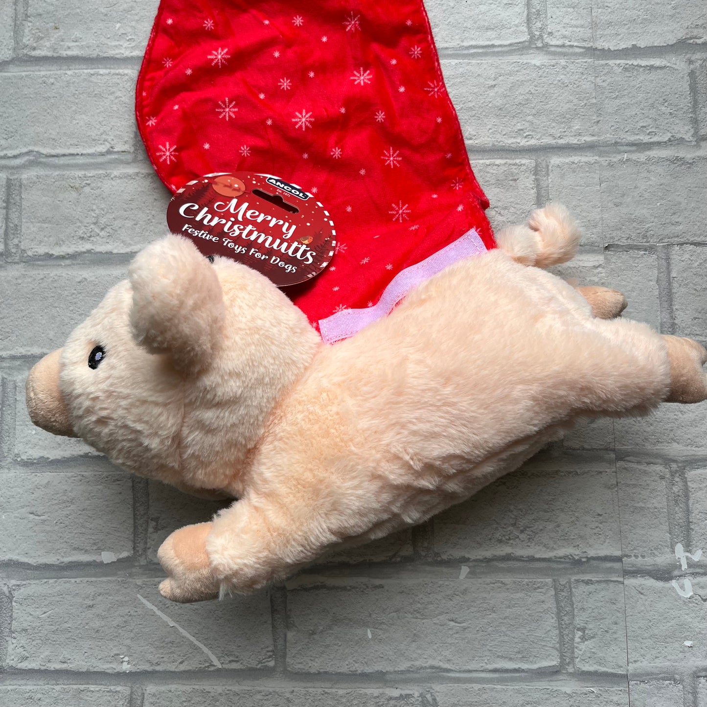 Paloma Pig in Blanket Christmas Toy