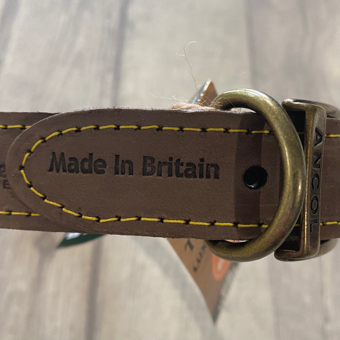 Timberwolf Leather Collars