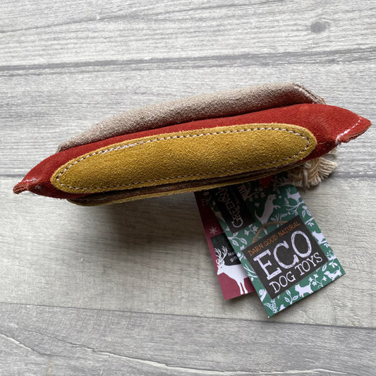 Harry the Hot Dog Eco Toy - Green and Wilds