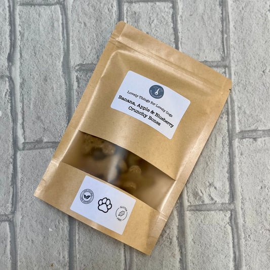 Mina and Frens Banana, Apple and Blueberry Dog Treats