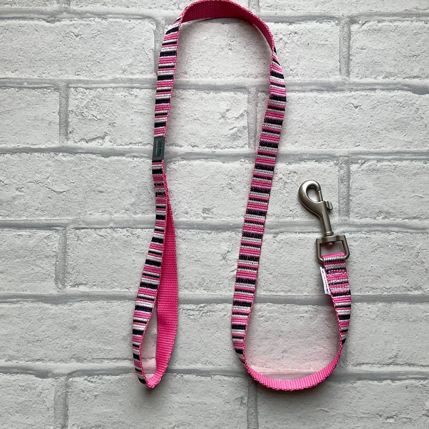 Hot Pink Candy Stripe Lead