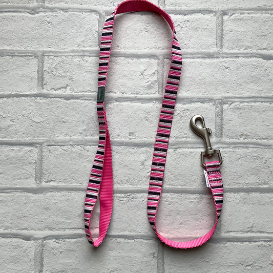 Hot Pink Candy Stripe Lead