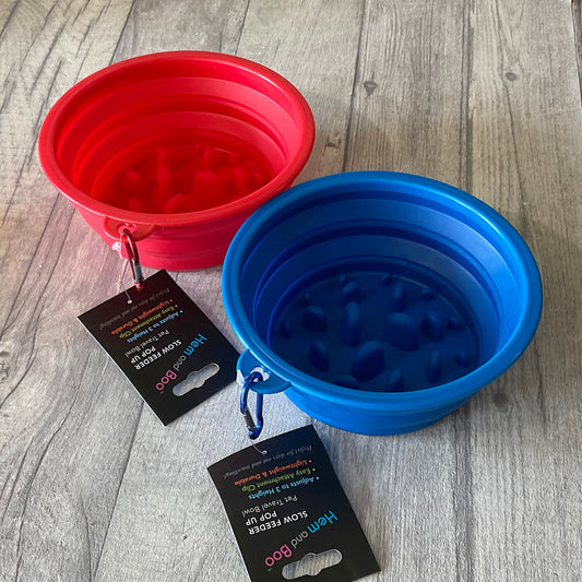 Slow Feeder Travel Bowl