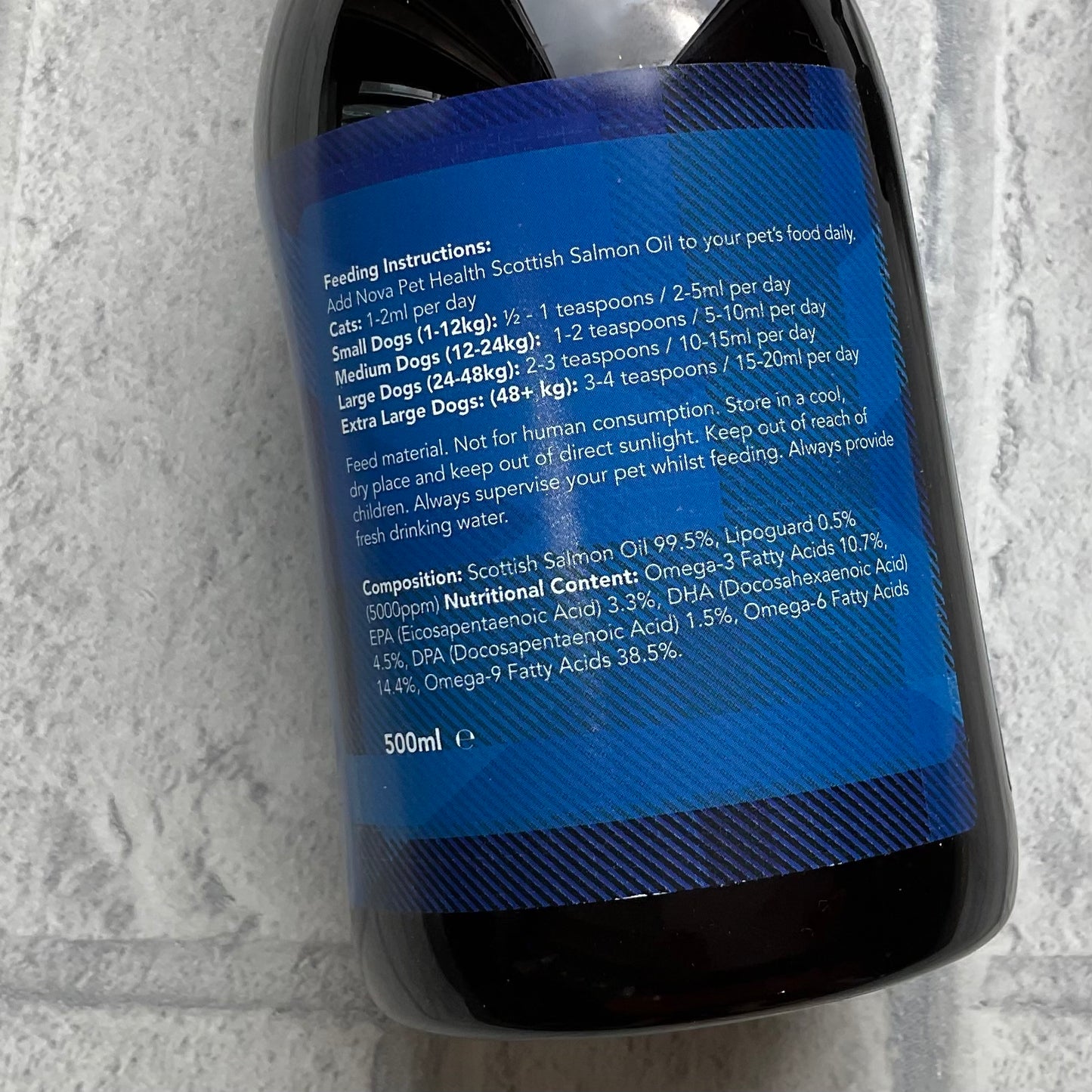 Scottish Salmon Oil 500ml