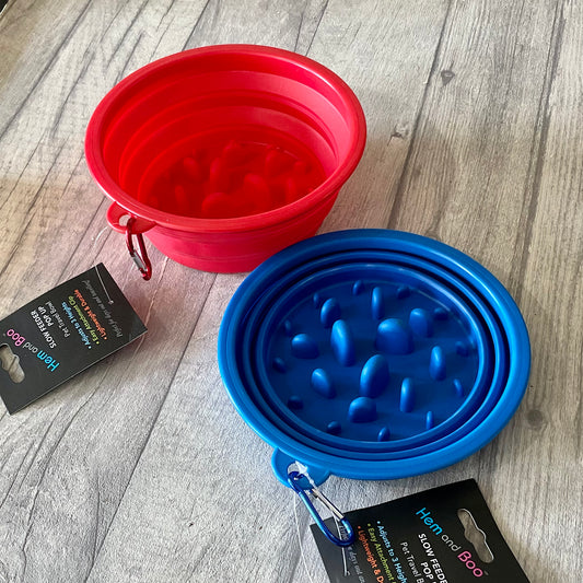 Slow Feeder Travel Bowl