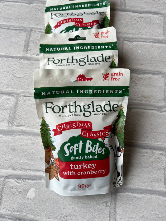 Forthglade Turkey with Cranberry Soft Bites Treats