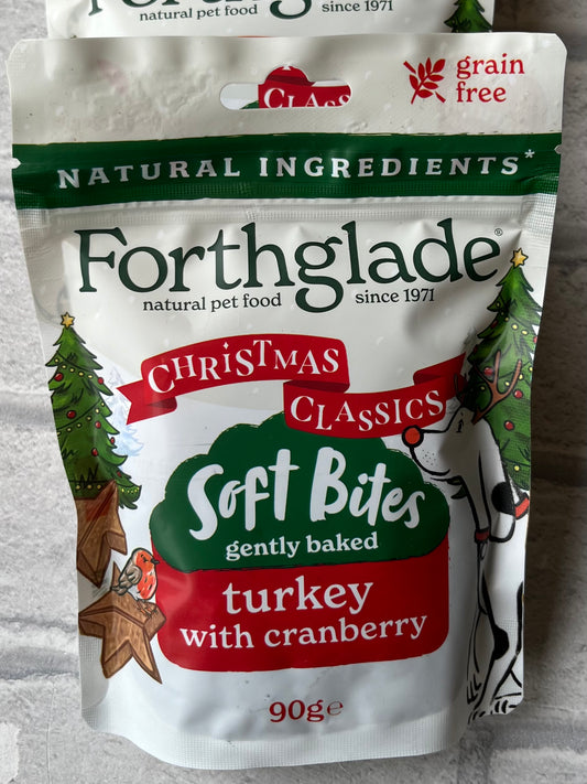 Forthglade Turkey with Cranberry Soft Bites Treats
