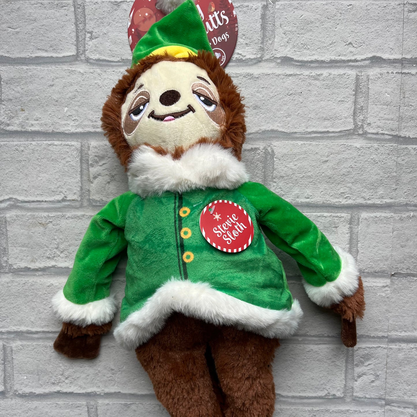 Stevie Sloth Christmas Toy