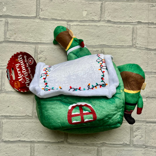 Santa’s Workshop with 3 Elves Christmas Toy