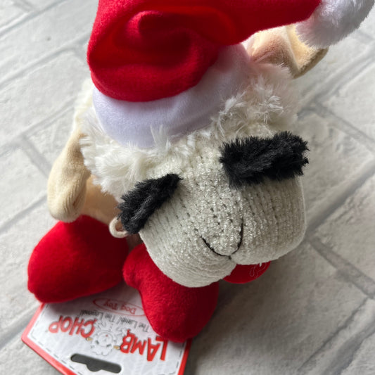 Santa Lamb Chop Toy