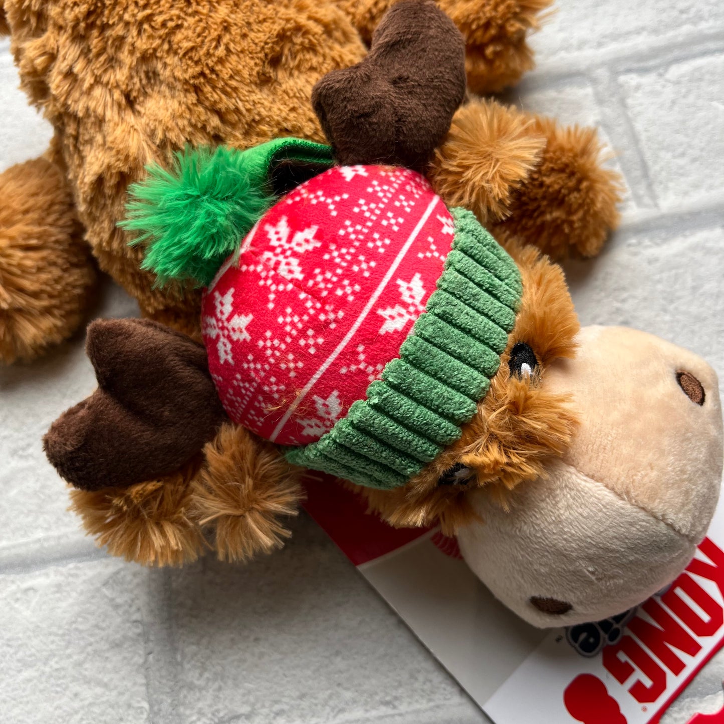 Kong Cozie Christmas Reindeer