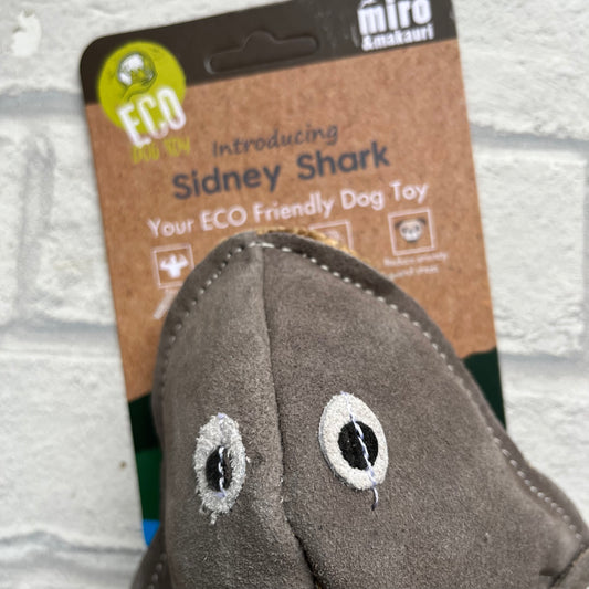 Sidney Shark Eco Friendly Dog Toy