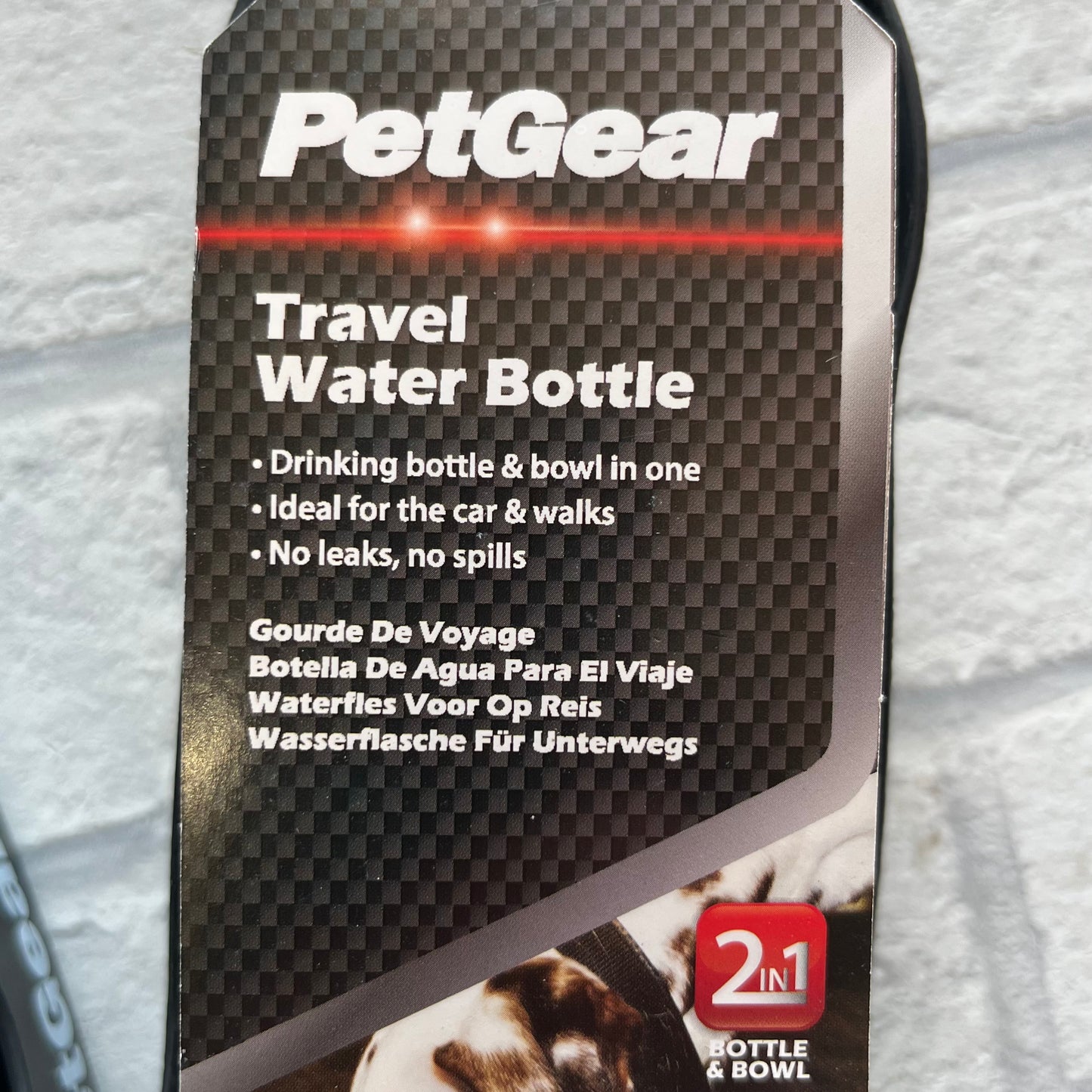 Pet Gear Travel Water Bottle