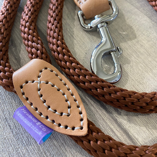 Trigger Lead Soft Touch Rope Brown