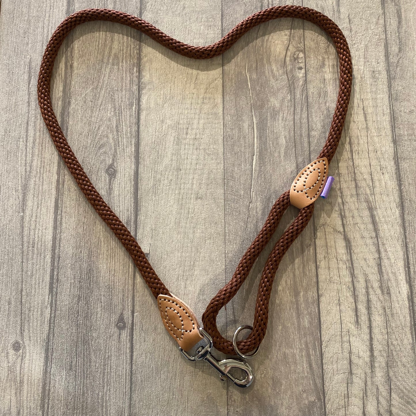 Trigger Lead Soft Touch Rope Brown