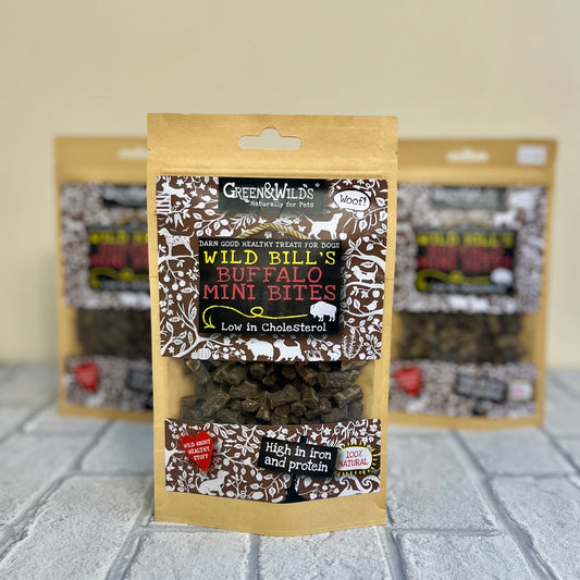 Buffalo Mini Bites 75g - Green and Wilds