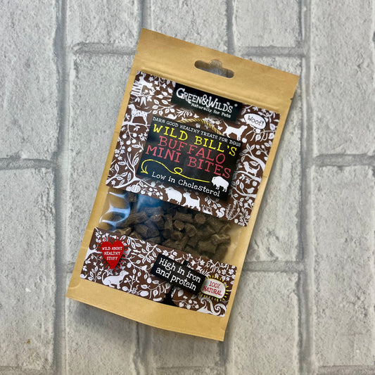 Buffalo Mini Bites 75g - Green and Wilds