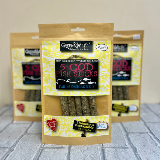 Cod Fish Sticks - Green and Wilds