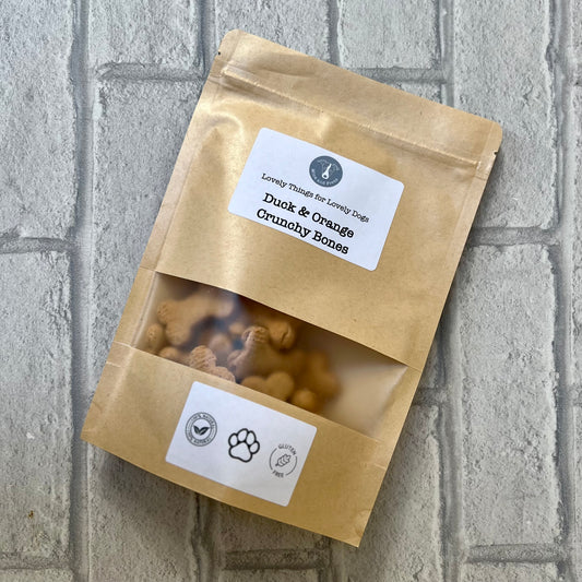 Mina and Frens - Duck and Orange Dog Treats