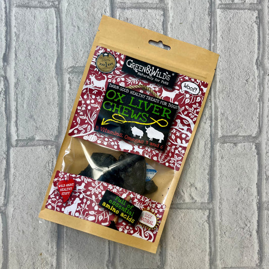 Ox Liver Chews - Green and Wilds
