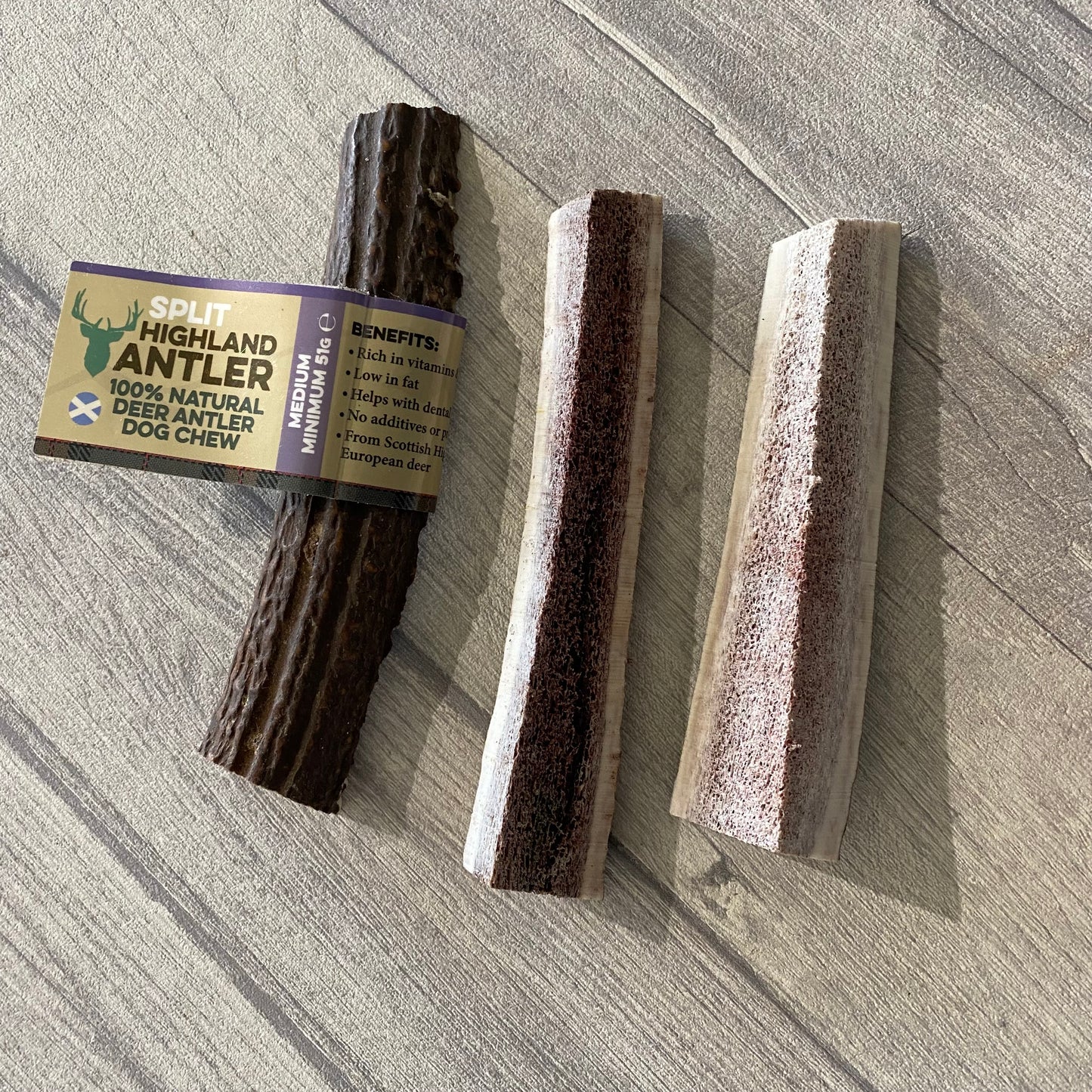 Split Antler Chews
