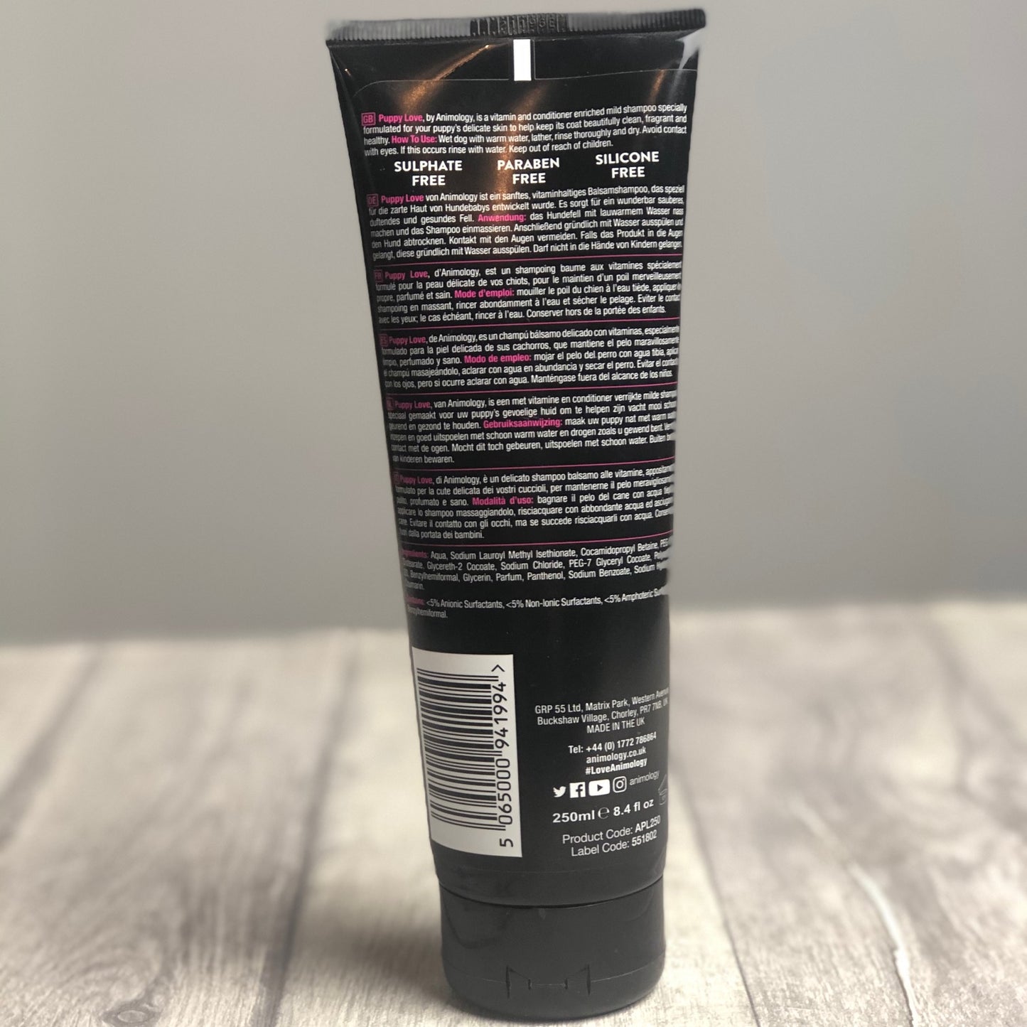 Puppy Love Dog Shampoo 250ml - Animology