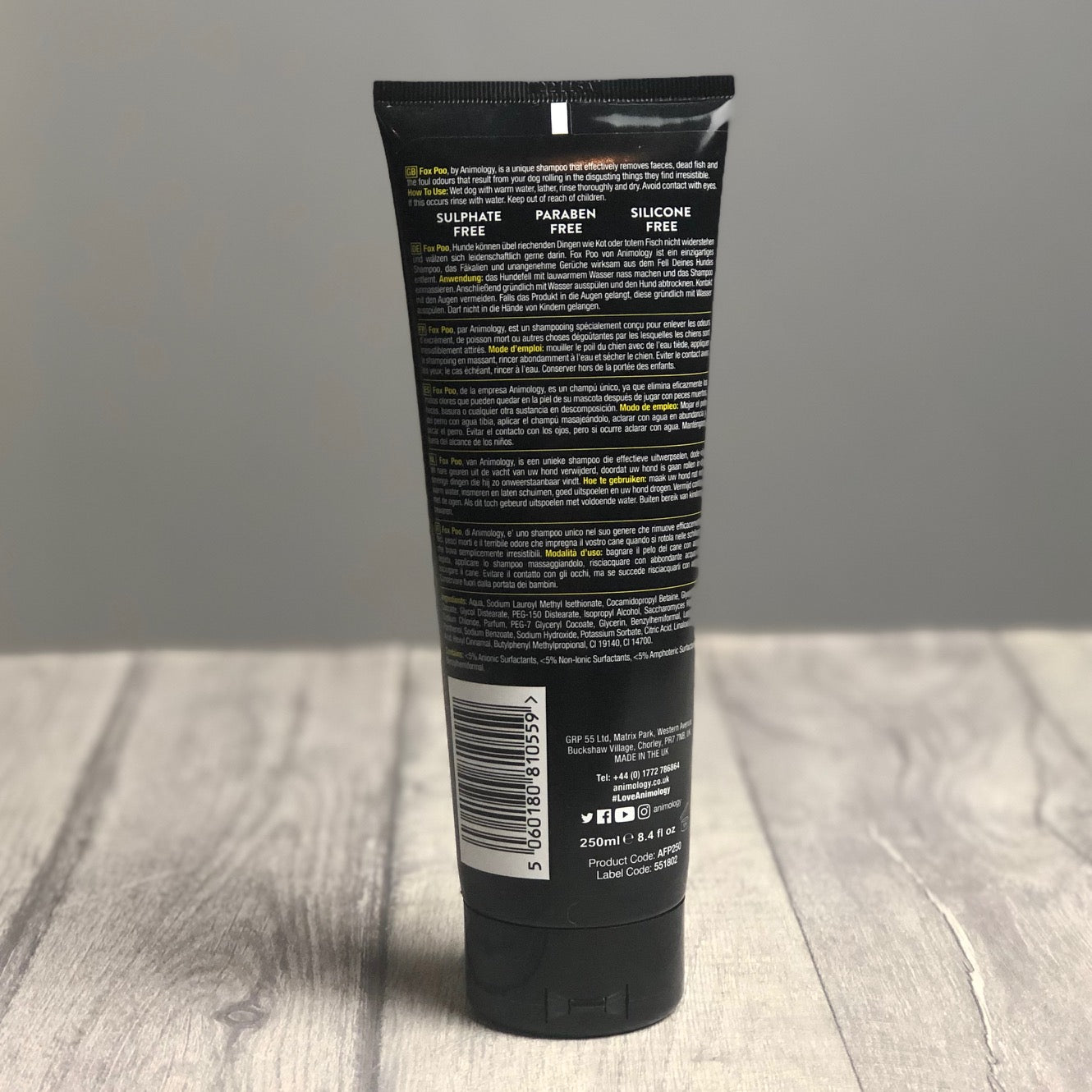 Fox Poo Dog Shampoo 250ml - Animology