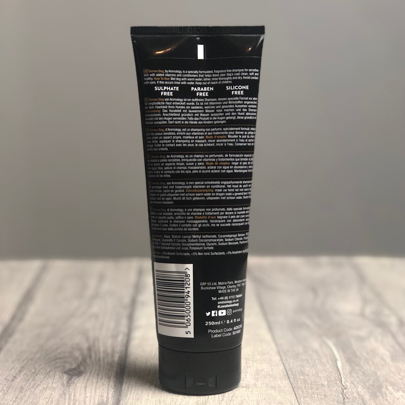 Derma Dog Dog Shampoo 250ml - Animology