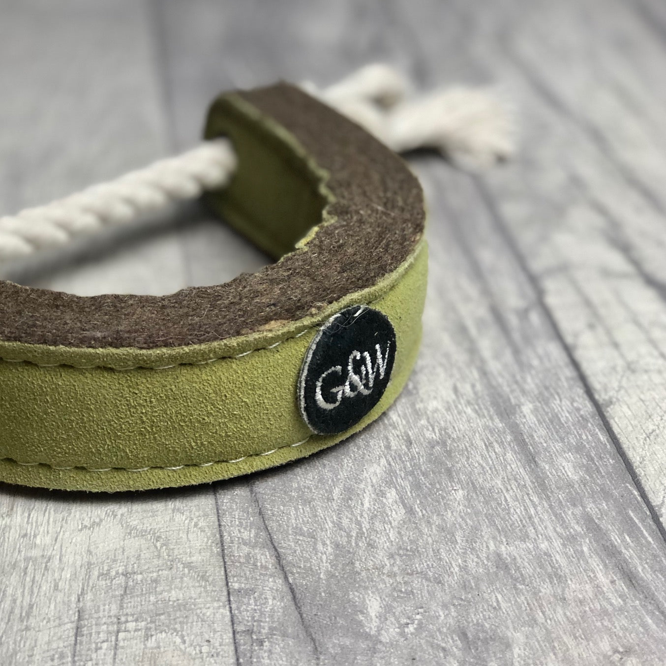 Push Me, Pull Me Dog Toy - Green and Wilds