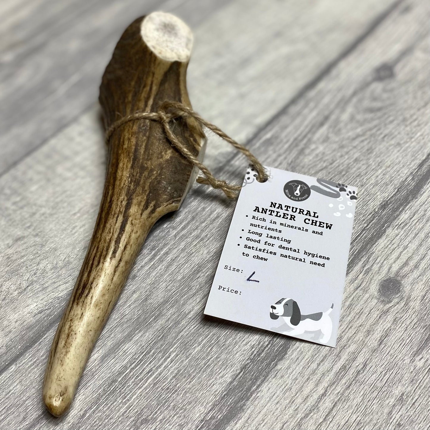 Mina and Frens Antler Chews