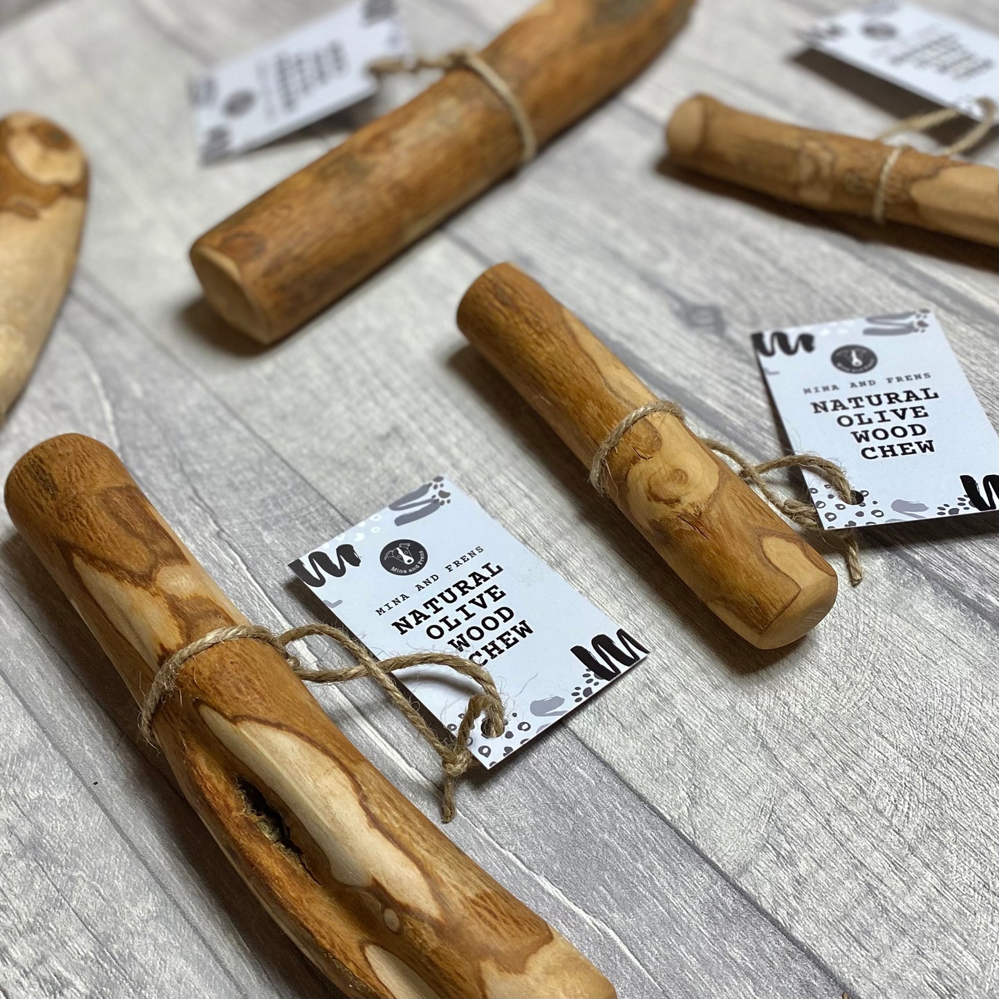 Mina and Frens Olivewood Chews