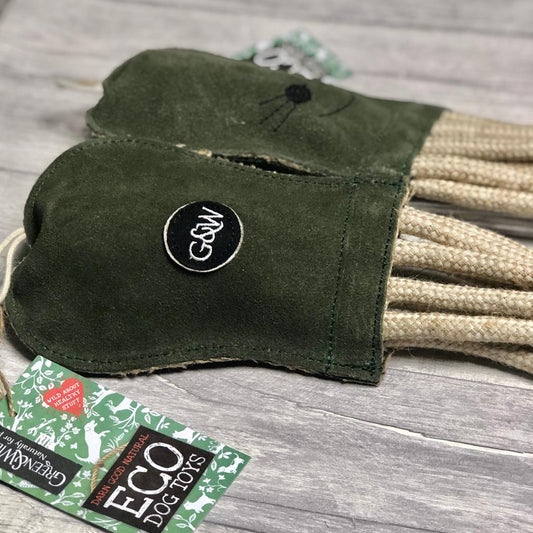 Olive the Octopus Eco Dog Toy - Green and Wilds