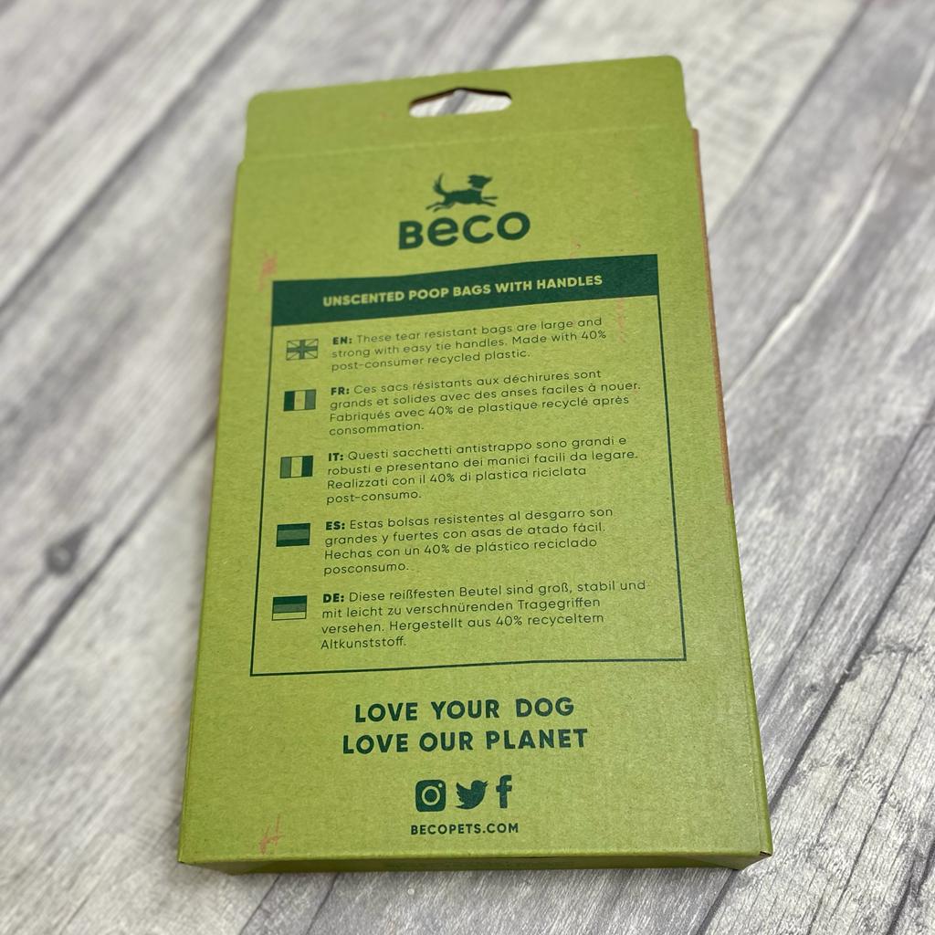 120 Large Dog Poop Bags with handles