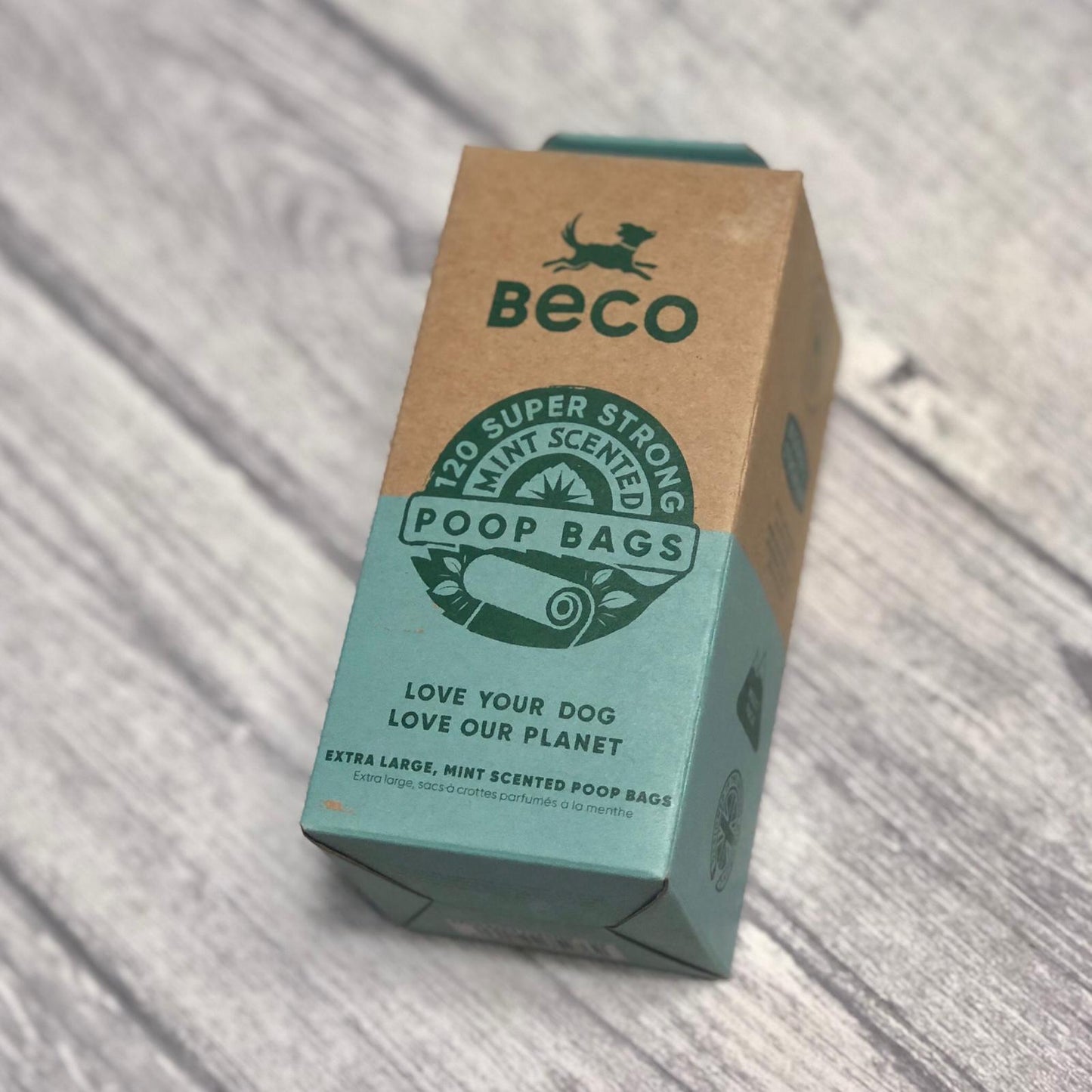 120 Mint Scented Beco Poop Bags