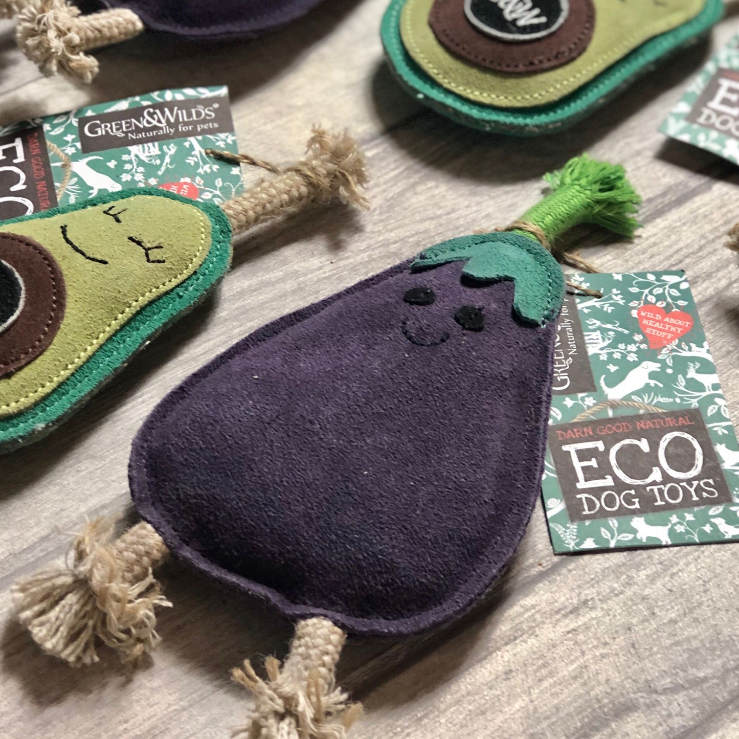 Austin the Aubergine - Green and Wilds