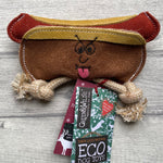 Load image into Gallery viewer, Harry the Hot Dog Eco Toy - Green and Wilds

