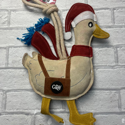Donna the Duck Christmas Eco Dog Toy - Green and Wilds (Copy)