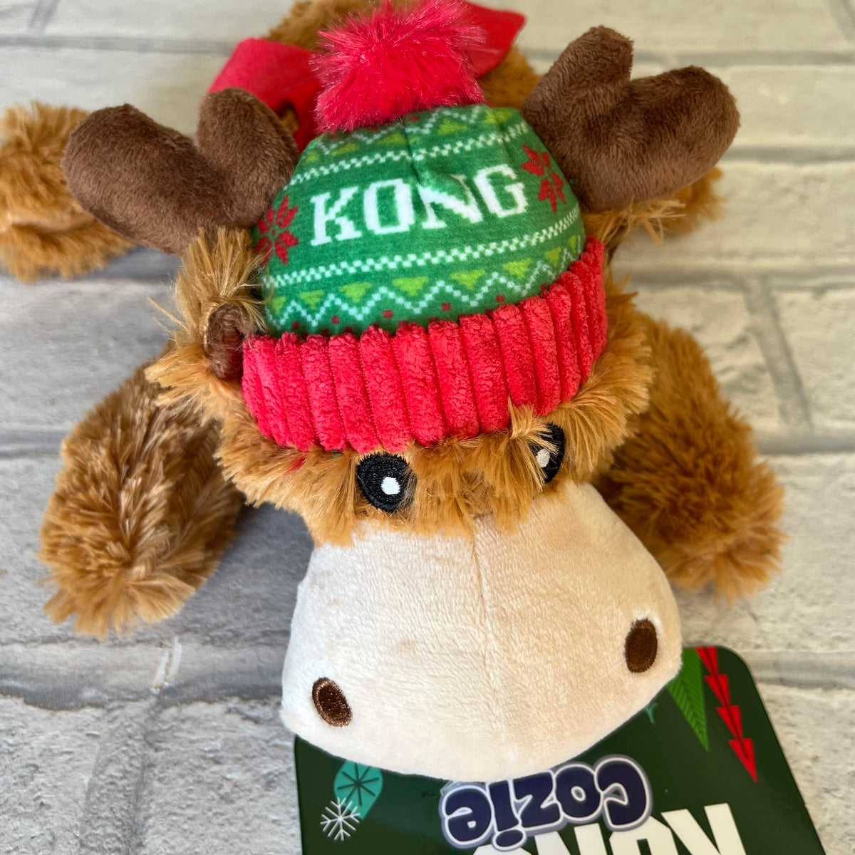 Kong Cozie Christmas Reindeer