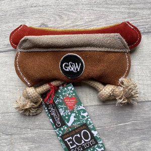 Harry the Hot Dog Eco Toy - Green and Wilds
