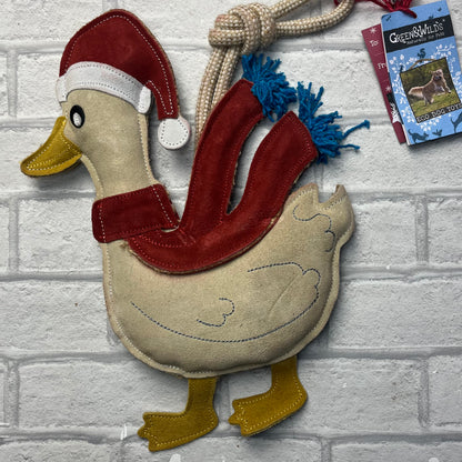 Donna the Duck Christmas Eco Dog Toy - Green and Wilds (Copy)