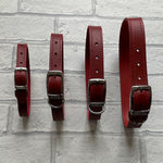 Load image into Gallery viewer, Ancol Red Classic Leather Collar
