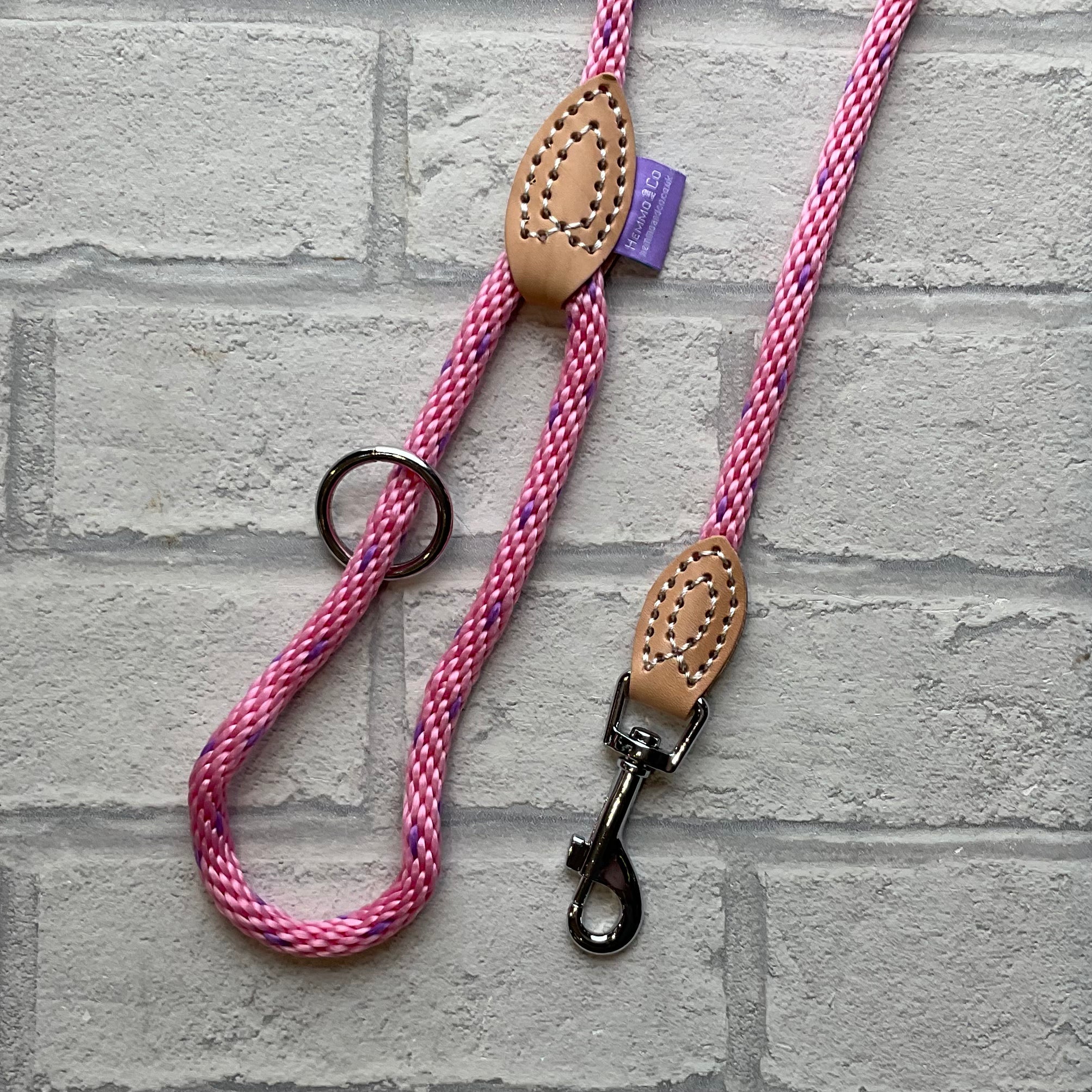 Trigger Lead Soft Touch Rope Pink