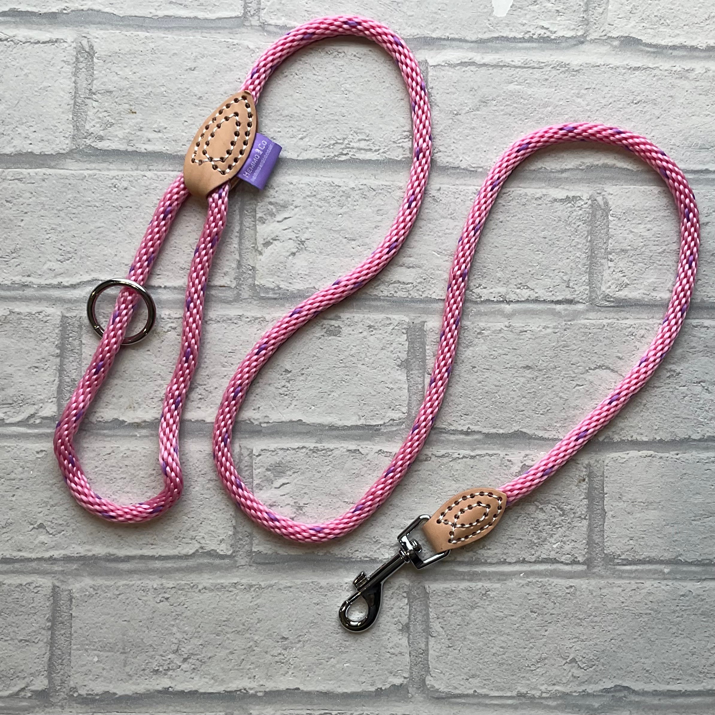 Trigger Lead Soft Touch Rope Pink