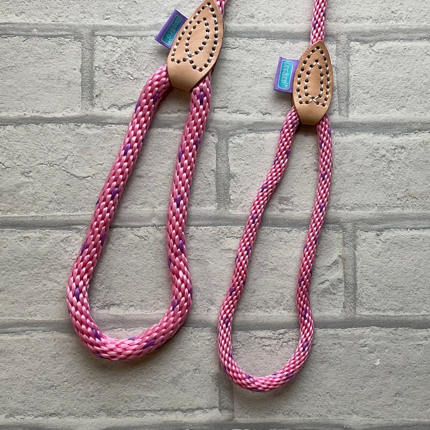 Slip Leads Soft Touch Rope Pink