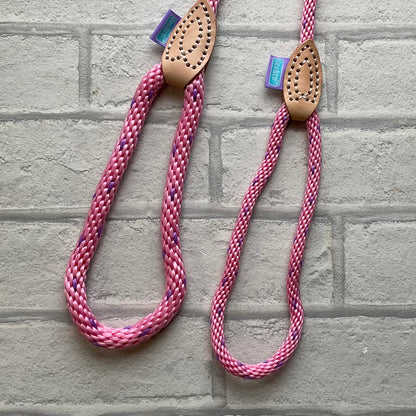 Slip Leads Soft Touch Rope Pink