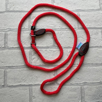 Slip Leads Soft Touch Rope Red